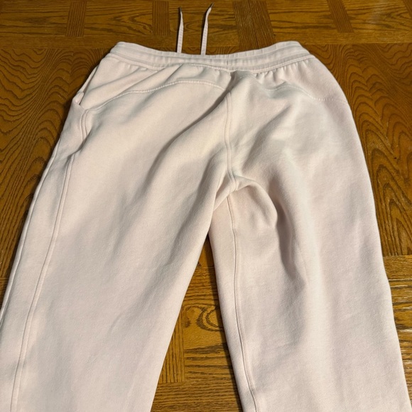 Lululemon Scuba High-Rise Jogger Fleece 28" Pink Mist Sz 12 W5CVAS Cotton Terry - Picture 11 of 15